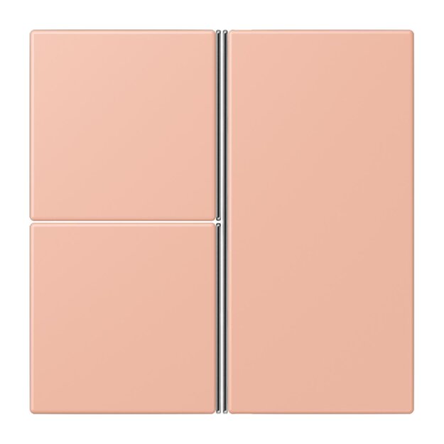 Jung LC403TSA231 Tastensatz 3-fach F40 LC32102 Rose Clair Les Couleurs® Le Corbusier