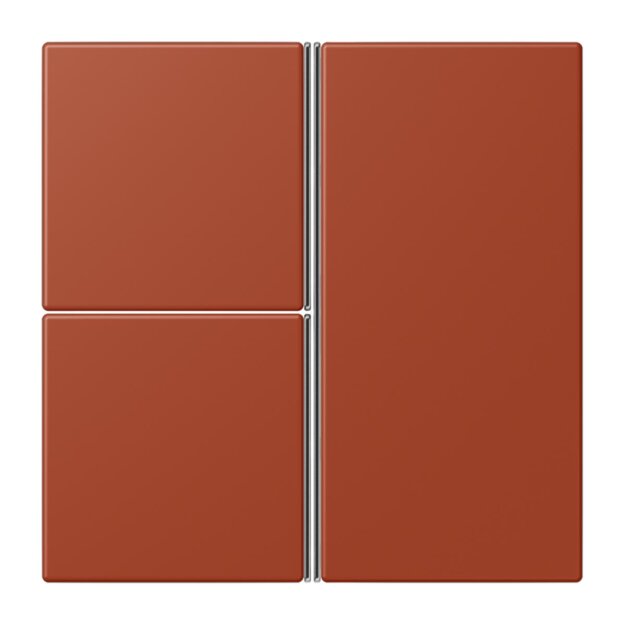 Jung LC403TSA232 Tastensatz 3-fach F40 LC32110 LOcre Rouge Les Couleurs® Le Corbusier