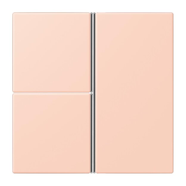Jung LC403TSA234 Tastensatz 3-fach F40 LC32112 LOcre Rouge Clair Les Couleurs® Le Corbusier