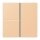 Jung LC403TSA237 Tastensatz 3-fach F40 LC32122 Terre Sienne Claire 31 Les Couleurs® Le Corbusier
