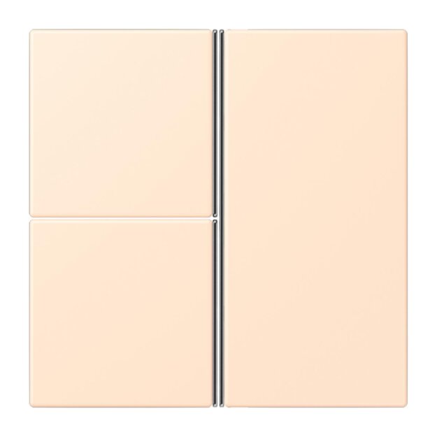 Jung LC403TSA238 Tastensatz 3-fach F40 LC32123 Terre Sienne Pâle Les Couleurs® Le Corbusier