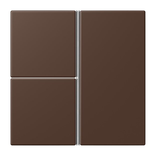 Jung LC403TSA239 Tastensatz 3-fach F40 LC32130 Terre DOmbre Brûlée 31 Les Couleurs® Le Corbusier