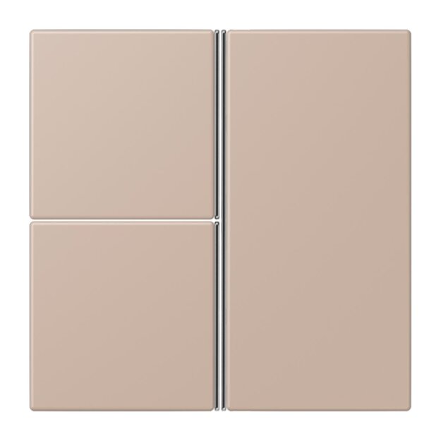 Jung LC403TSA240 Tastensatz 3-fach F40 LC32131 Ombre Brûlée Claire Les Couleurs® Le Corbusier