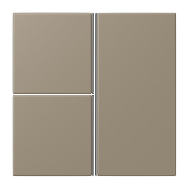 Jung LC403TSA242 Tastensatz 3-fach F40 LC32141 Ombre Naturelle Moyenne Les Couleurs® Le Corbusier