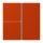 Jung LC403TSA244 Tastensatz 3-fach F40 LC4320A Rouge Vermillon 59 Les Couleurs® Le Corbusier