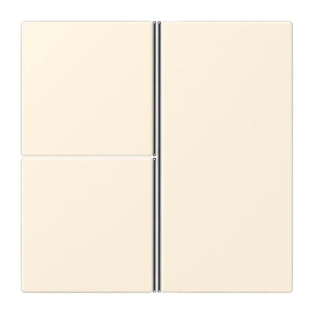 Jung LC403TSA245 Tastensatz 3-fach F40 LC4320B Blanc Ivoire Les Couleurs® Le Corbusier