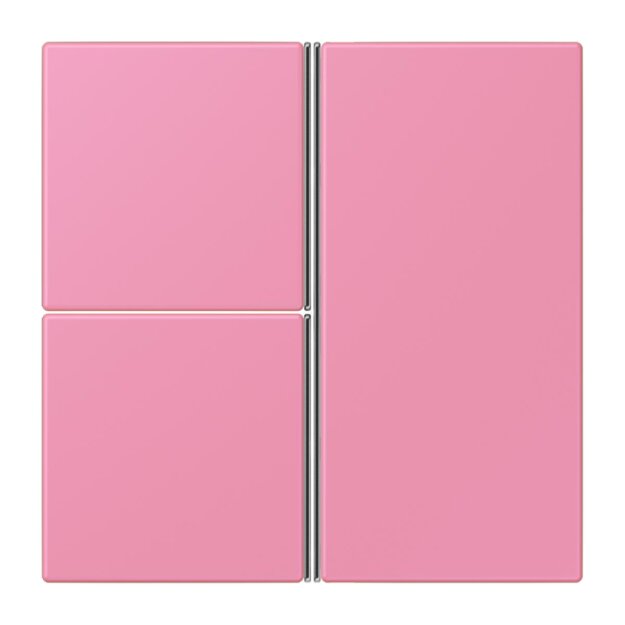 Jung LC403TSA246 Tastensatz 3-fach F40 LC4320C Rose Vif Les Couleurs® Le Corbusier