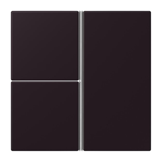 Jung LC403TSA248 Tastensatz 3-fach F40 LC4320E Noir DIvoire Les Couleurs® Le Corbusier