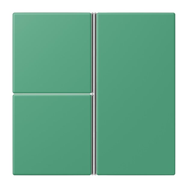 Jung LC403TSA250 Tastensatz 3-fach F40 LC4320G Vert 59 Les Couleurs® Le Corbusier