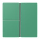 Jung LC403TSA250 Tastensatz 3-fach F40 LC4320G Vert 59...