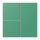 Jung LC403TSA250 Tastensatz 3-fach F40 LC4320G Vert 59 Les Couleurs® Le Corbusier