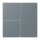 Jung LC403TSA251 Tastensatz 3-fach F40 LC4320H Gris 59 Les Couleurs® Le Corbusier