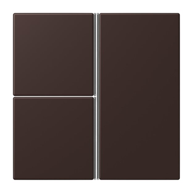 Jung LC403TSA252 Tastensatz 3-fach F40 LC4320J Terre D’Ombre Brûlée 59 Les Couleurs® Le Corbusier