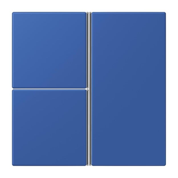 Jung LC403TSA253 Tastensatz 3-fach F40 LC4320K Bleu Outremer 59 Les Couleurs® Le Corbusier