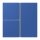 Jung LC403TSA253 Tastensatz 3-fach F40 LC4320K Bleu Outremer 59 Les Couleurs® Le Corbusier