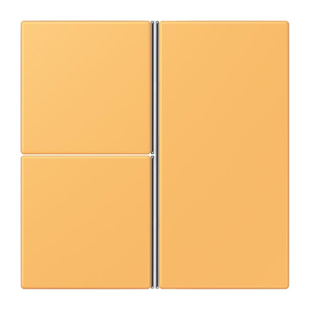 Jung LC403TSA254 Tastensatz 3-fach F40 LC4320L Ocre Jaune Clair Les Couleurs® Le Corbusier