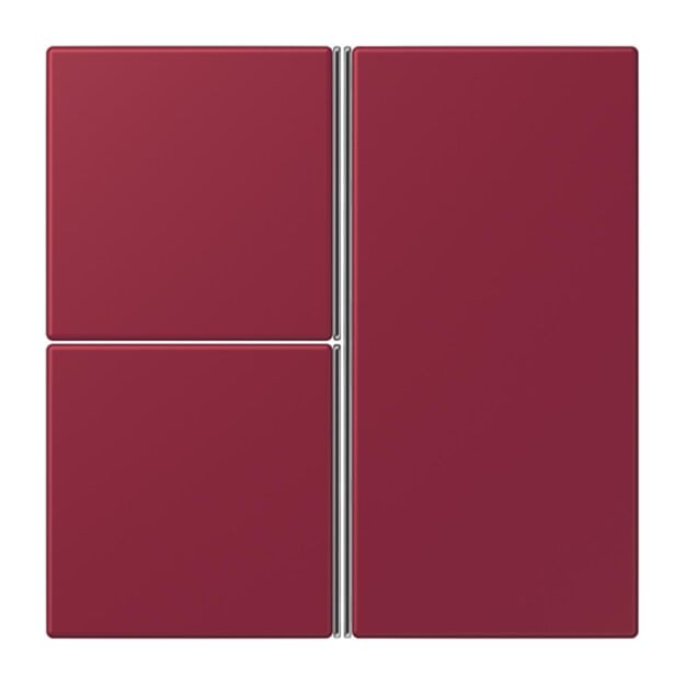 Jung LC403TSA255 Tastensatz 3-fach F40 LC4320M Le Rubis Les Couleurs® Le Corbusier