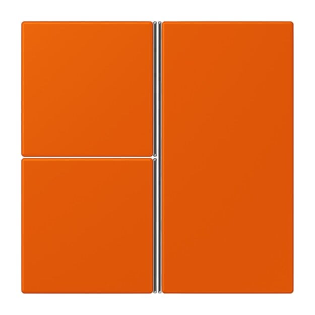 Jung LC403TSA260 Tastensatz 3-fach F40 LC4320S Orange Vif Les Couleurs® Le Corbusier