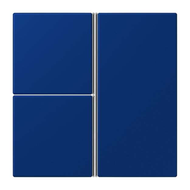 Jung LC403TSA261 Tastensatz 3-fach F40 LC4320T Bleu Outremer Foncé Les Couleurs® Le Corbusier