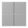 Jung LC404TSA204 Tastensatz 4-fach F40 LC32012 Gris Moyen Les Couleurs® Le Corbusier
