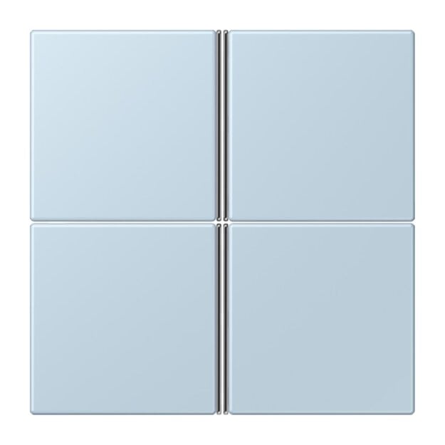Jung LC404TSA208 Tastensatz 4-fach F40 LC32022 Outremerclair Les Couleurs® Le Corbusier