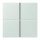 Jung LC404TSA215 Tastensatz 4-fach F40 LC32034 Céruléen Pale Les Couleurs® Le Corbusier
