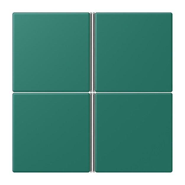 Jung LC404TSA216 Tastensatz 4-fach F40 LC32040 Vert Anglais Les Couleurs® Le Corbusier