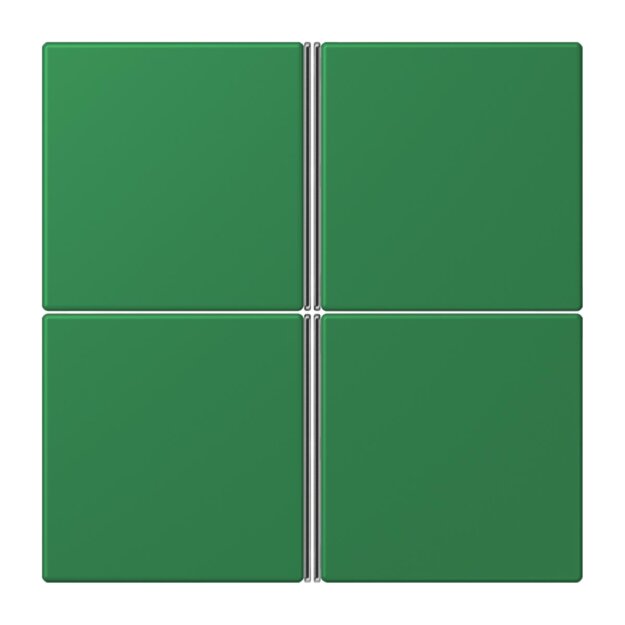 Jung LC404TSA219 Tastensatz 4-fach F40 LC32050 Vert Foncé Les Couleurs® Le Corbusier