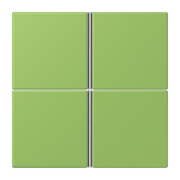 Jung LC404TSA220 Tastensatz 4-fach F40 LC32051 Vert 31 Les Couleurs® Le Corbusier