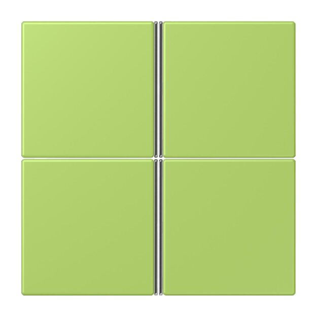 Jung LC404TSA221 Tastensatz 4-fach F40 LC32052 Vert Clair Les Couleurs® Le Corbusier
