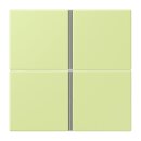 Jung LC404TSA222 Tastensatz 4-fach F40 LC32053 Vert Jaune...