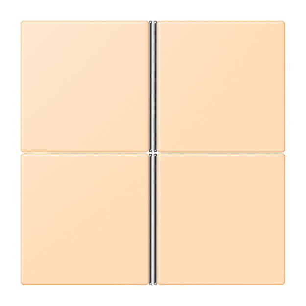 Jung LC404TSA223 Tastensatz 4-fach F40 LC32060 Ocre Les Couleurs® Le Corbusier
