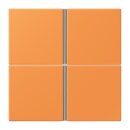 Jung LC404TSA225 Tastensatz 4-fach F40 LC32081 Orange...