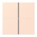 Jung LC404TSA226 Tastensatz 4-fach F40 LC32082 Orange...
