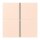 Jung LC404TSA226 Tastensatz 4-fach F40 LC32082 Orange Pâle Les Couleurs® Le Corbusier