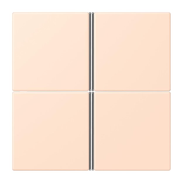 Jung LC404TSA228 Tastensatz 4-fach F40 LC32091 Rose Pâle Les Couleurs® Le Corbusier