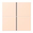Jung LC404TSA228 Tastensatz 4-fach F40 LC32091 Rose...