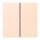 Jung LC404TSA228 Tastensatz 4-fach F40 LC32091 Rose Pâle Les Couleurs® Le Corbusier