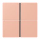 Jung LC404TSA231 Tastensatz 4-fach F40 LC32102 Rose Clair...