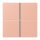 Jung LC404TSA231 Tastensatz 4-fach F40 LC32102 Rose Clair Les Couleurs® Le Corbusier