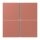 Jung LC404TSA236 Tastensatz 4-fach F40 LC32121 Terre Sienne Brique Les Couleurs® Le Corbusier