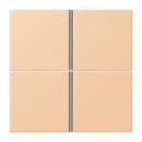 Jung LC404TSA237 Tastensatz 4-fach F40 LC32122 Terre...