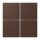 Jung LC404TSA239 Tastensatz 4-fach F40 LC32130 Terre DOmbre Brûlée 31 Les Couleurs® Le Corbusier