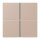 Jung LC404TSA240 Tastensatz 4-fach F40 LC32131 Ombre Brûlée Claire Les Couleurs® Le Corbusier