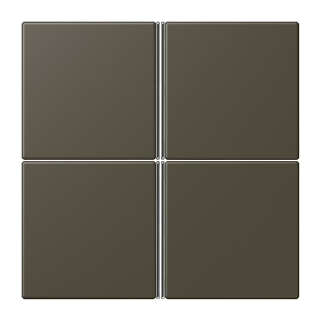 Jung LC404TSA241 Tastensatz 4-fach F40 LC32140 Ombre Naturelle 31 Les Couleurs® Le Corbusier