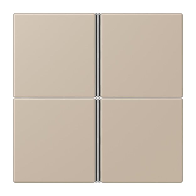 Jung LC404TSA243 Tastensatz 4-fach F40 LC32142 Ombre Naturelle Claire Les Couleurs® Le Corbusier