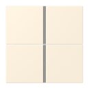 Jung LC404TSA245 Tastensatz 4-fach F40 LC4320B Blanc...