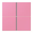 Jung LC404TSA246 Tastensatz 4-fach F40 LC4320C Rose Vif...