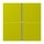 Jung LC404TSA249 Tastensatz 4-fach F40 LC4320F Vert Olive Vif Les Couleurs® Le Corbusier