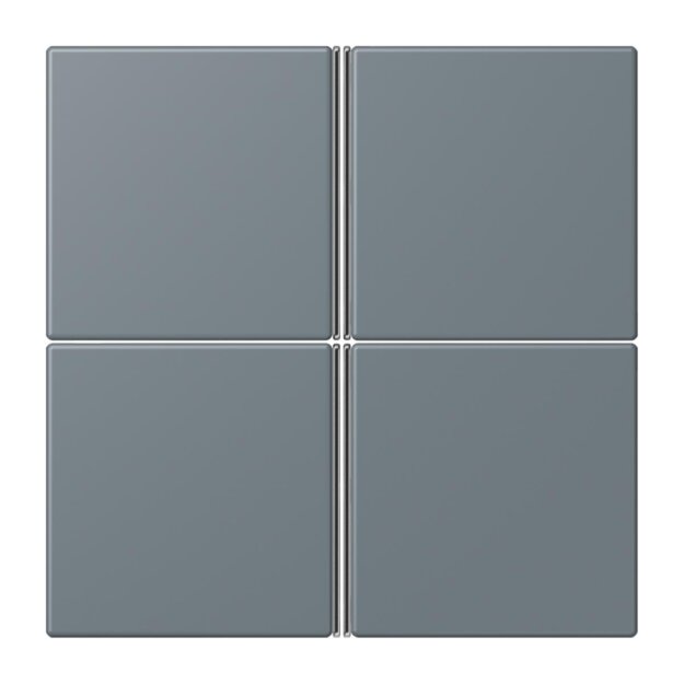 Jung LC404TSA251 Tastensatz 4-fach F40 LC4320H Gris 59 Les Couleurs® Le Corbusier